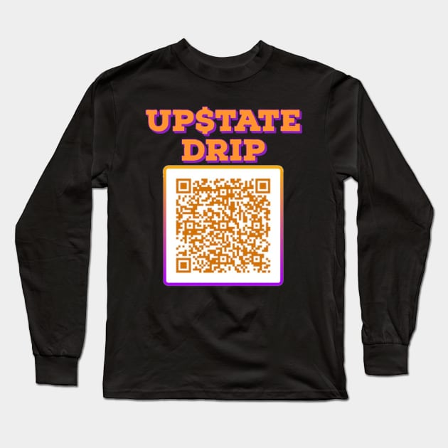 Upstate Scan It Long Sleeve T-Shirt by Upstate Drip